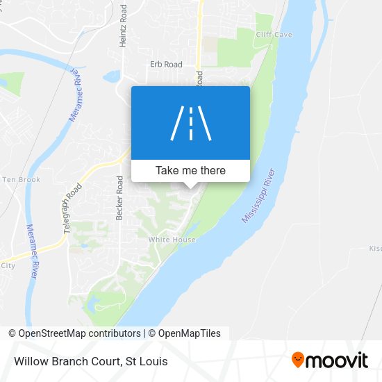 Mapa de Willow Branch Court