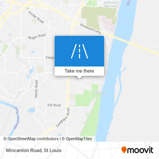 Mapa de Wincanton Road