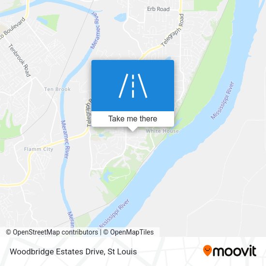 Woodbridge Estates Drive map