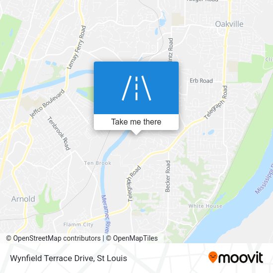 Mapa de Wynfield Terrace Drive