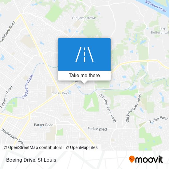 Mapa de Boeing Drive