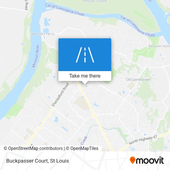Mapa de Buckpasser Court