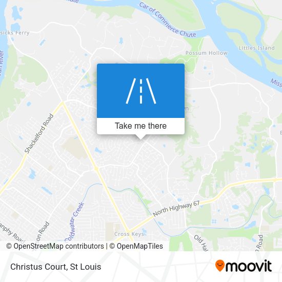 Christus Court map