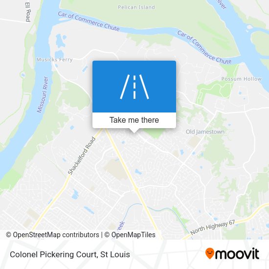 Mapa de Colonel Pickering Court