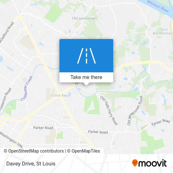 Mapa de Davey Drive