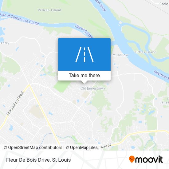 Fleur De Bois Drive map