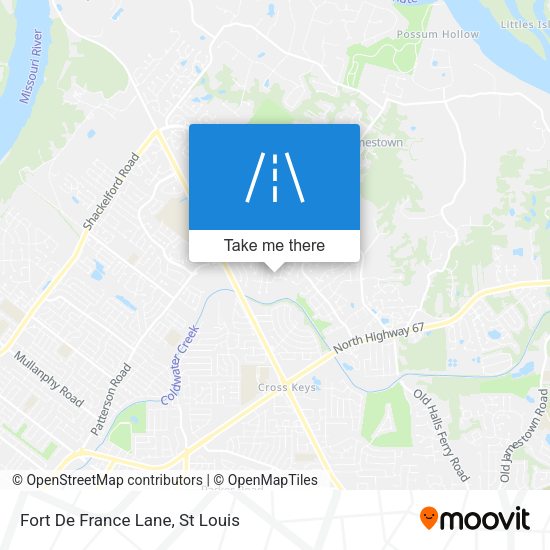 Mapa de Fort De France Lane