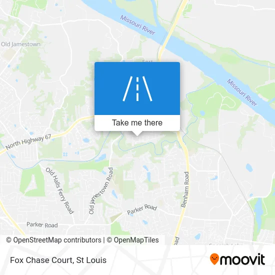 Fox Chase Court map