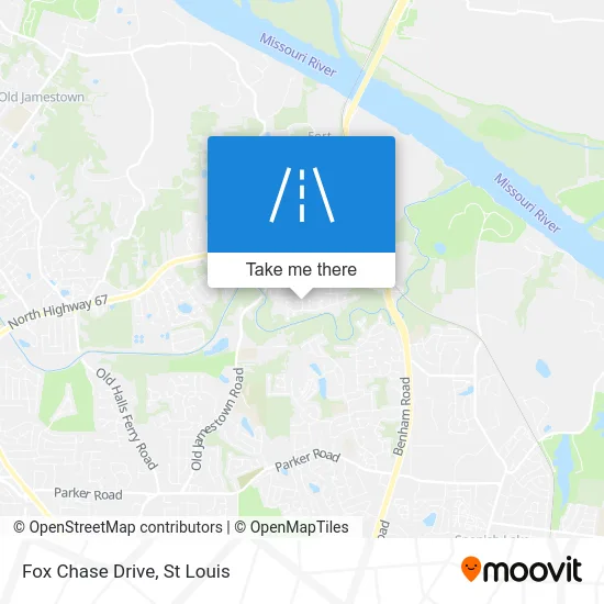 Fox Chase Drive map
