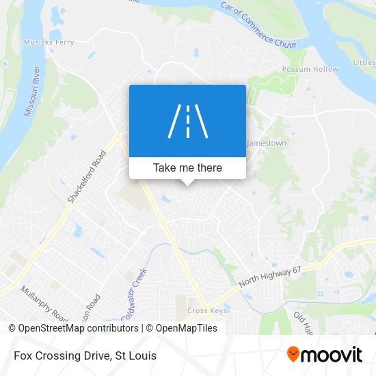 Mapa de Fox Crossing Drive