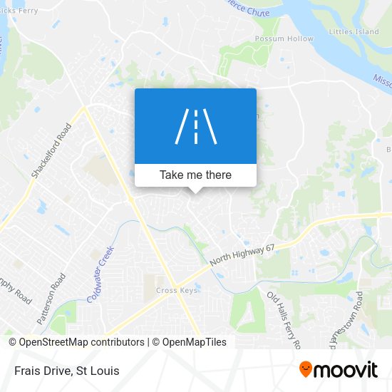 Mapa de Frais Drive