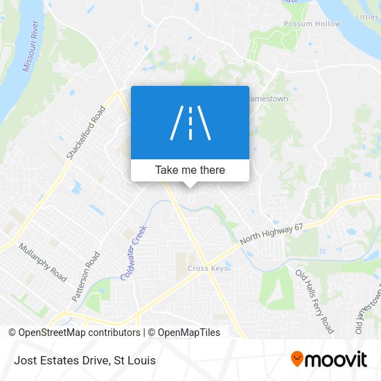 Mapa de Jost Estates Drive