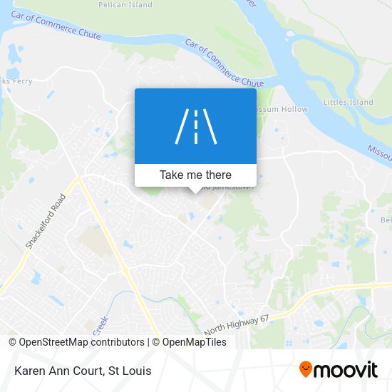 Mapa de Karen Ann Court