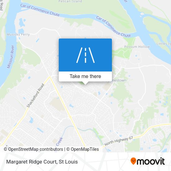 Margaret Ridge Court map