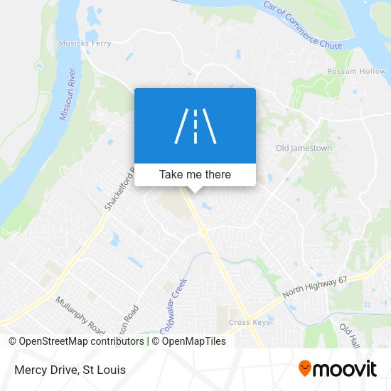 Mapa de Mercy Drive