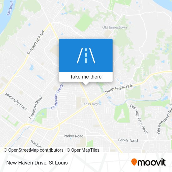 New Haven Drive map