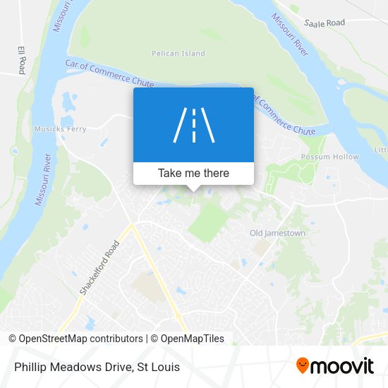Phillip Meadows Drive map