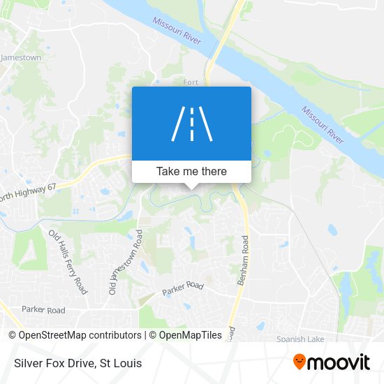 Mapa de Silver Fox Drive