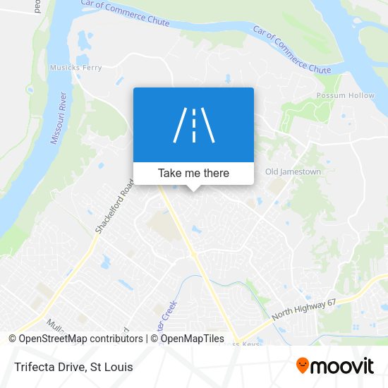 Mapa de Trifecta Drive