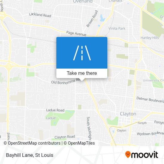 Mapa de Bayhill Lane