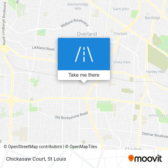 Mapa de Chickasaw Court