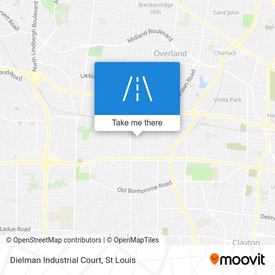 Mapa de Dielman Industrial Court