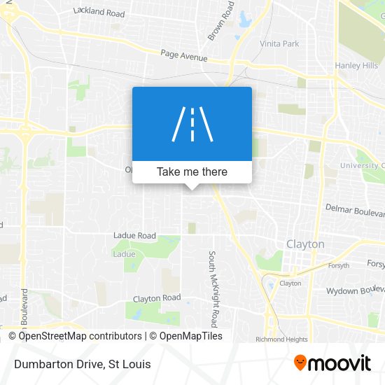Mapa de Dumbarton Drive