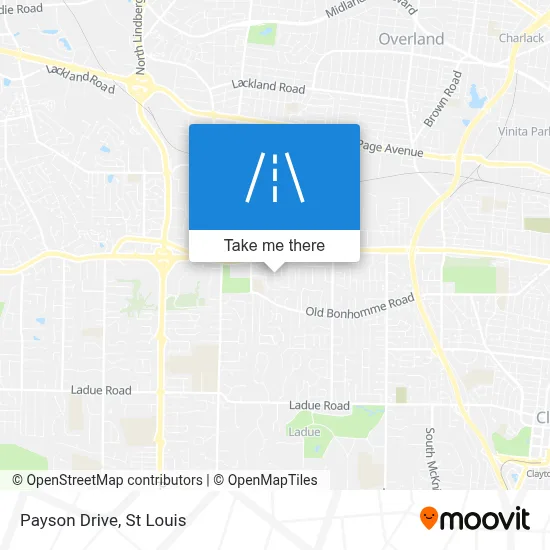 Payson Drive map
