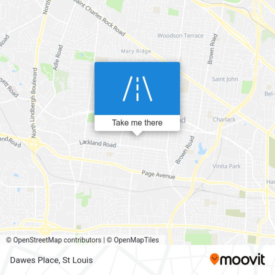 Mapa de Dawes Place