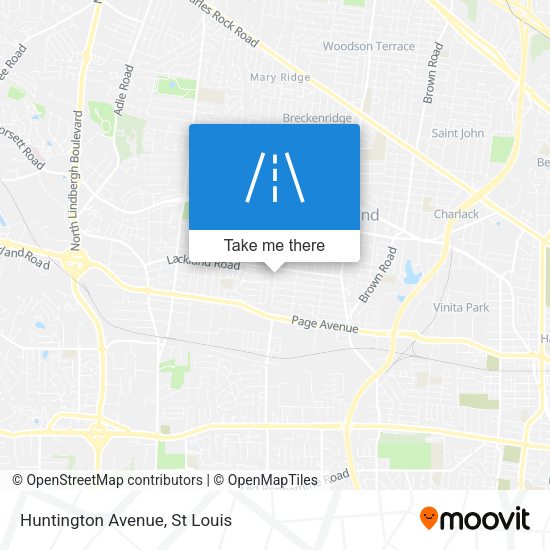 Huntington Avenue map