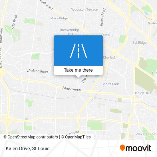 Mapa de Kalen Drive