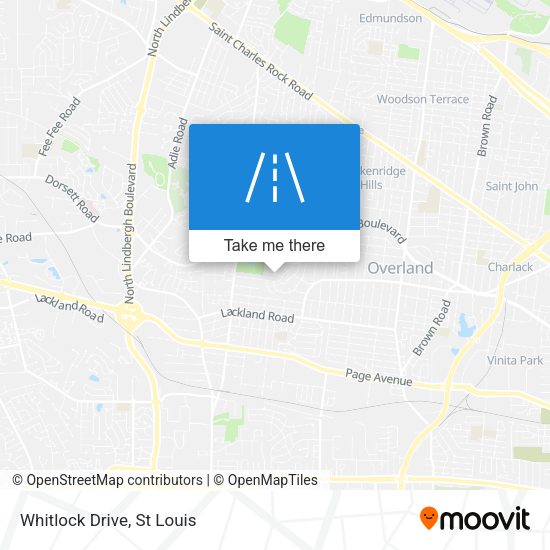 Mapa de Whitlock Drive