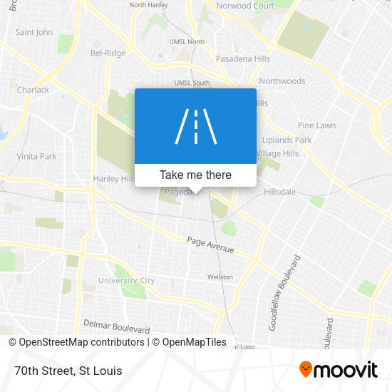 Mapa de 70th Street