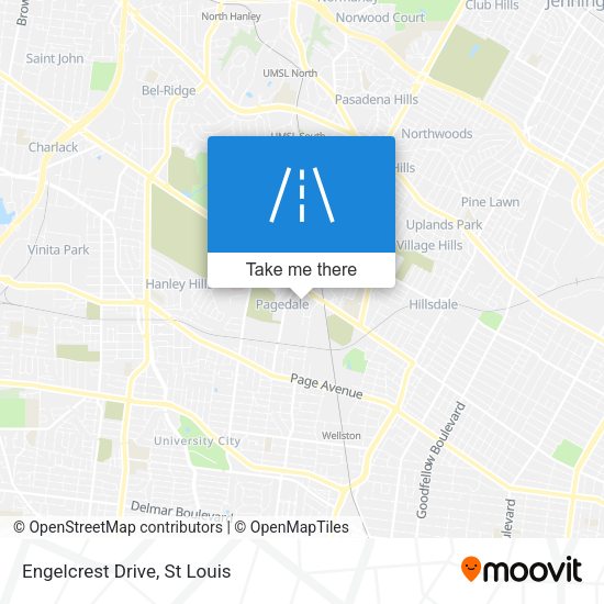 Mapa de Engelcrest Drive
