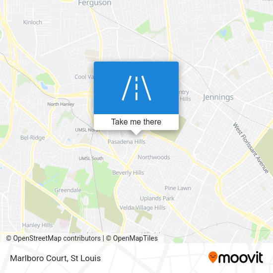 Mapa de Marlboro Court