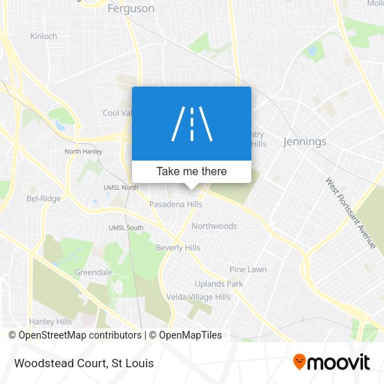 Mapa de Woodstead Court