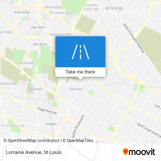 Mapa de Lorraine Avenue