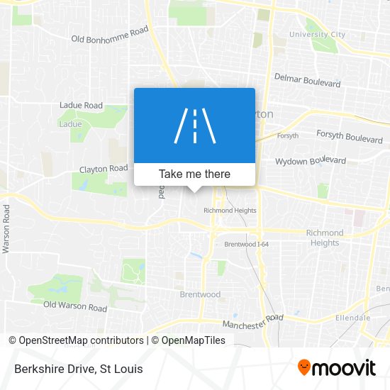 Mapa de Berkshire Drive