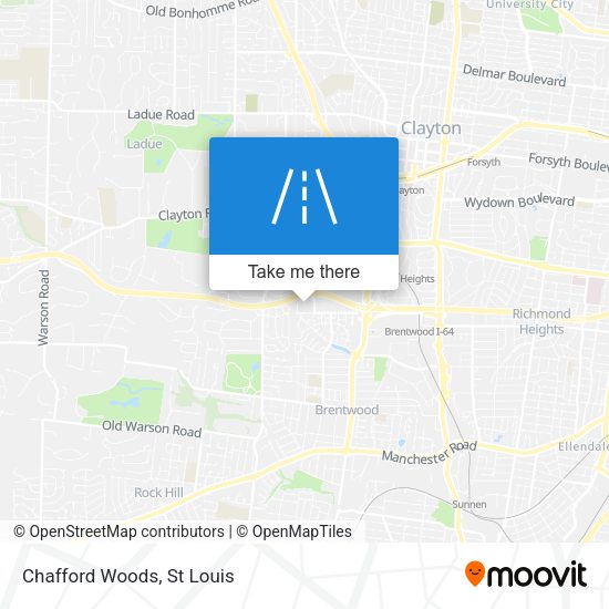 Mapa de Chafford Woods