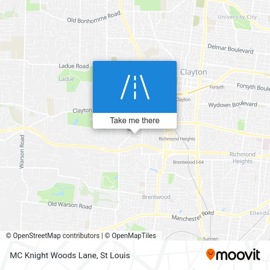 Mapa de MC Knight Woods Lane