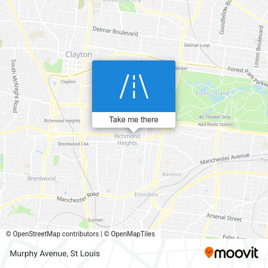 Mapa de Murphy Avenue
