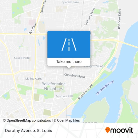 Mapa de Dorothy Avenue