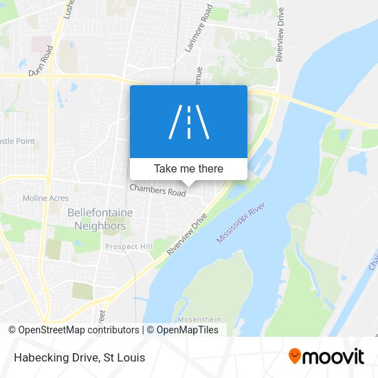Mapa de Habecking Drive
