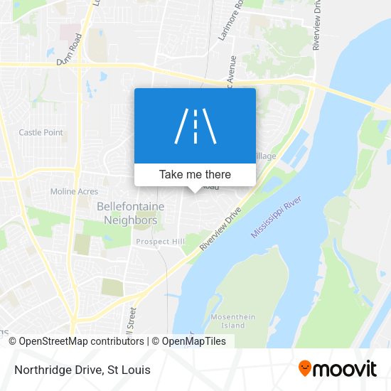 Mapa de Northridge Drive