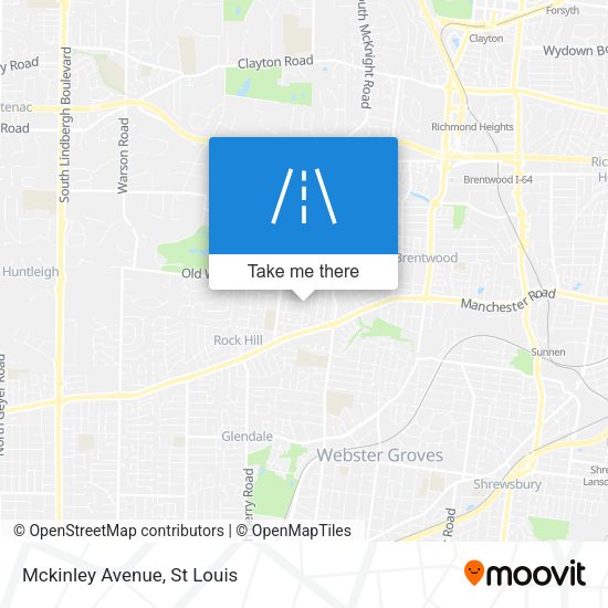 Mapa de Mckinley Avenue