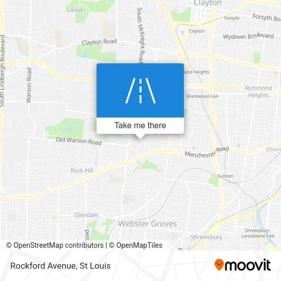 Rockford Avenue map