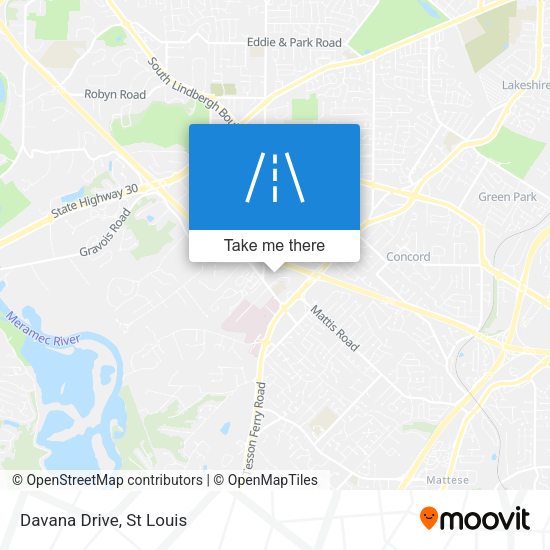 Mapa de Davana Drive