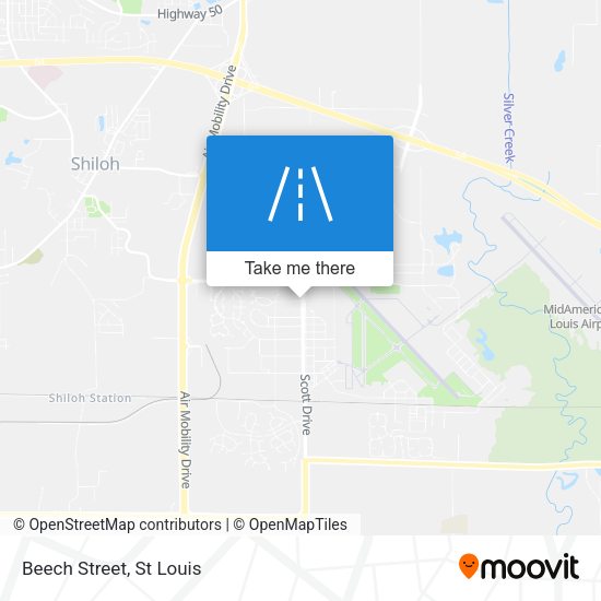 Mapa de Beech Street