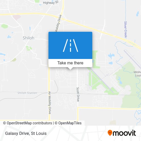 Galaxy Drive map