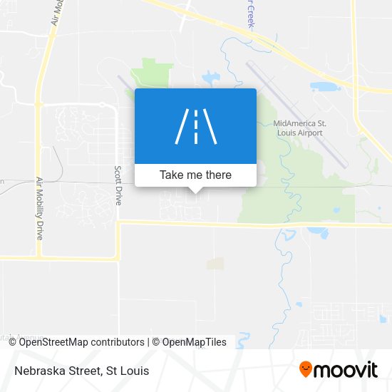 Mapa de Nebraska Street